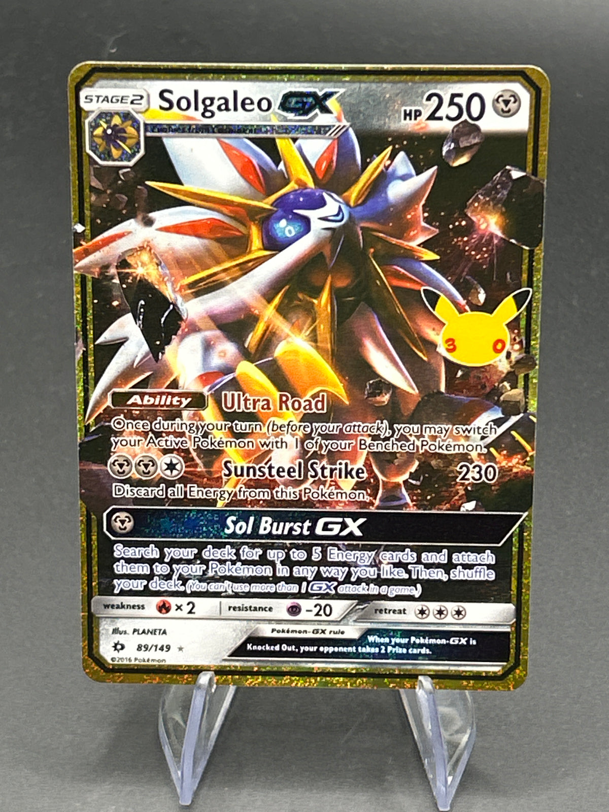 Pokémon TCG: 2026 Solgaleo GX - 30th Celebration - Classic Collection