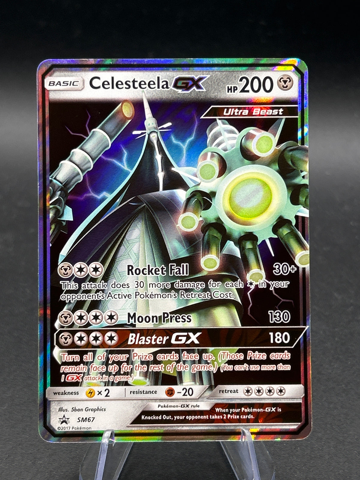 Pokémon TCG: 2018 Celesteela GX SM67 Promo