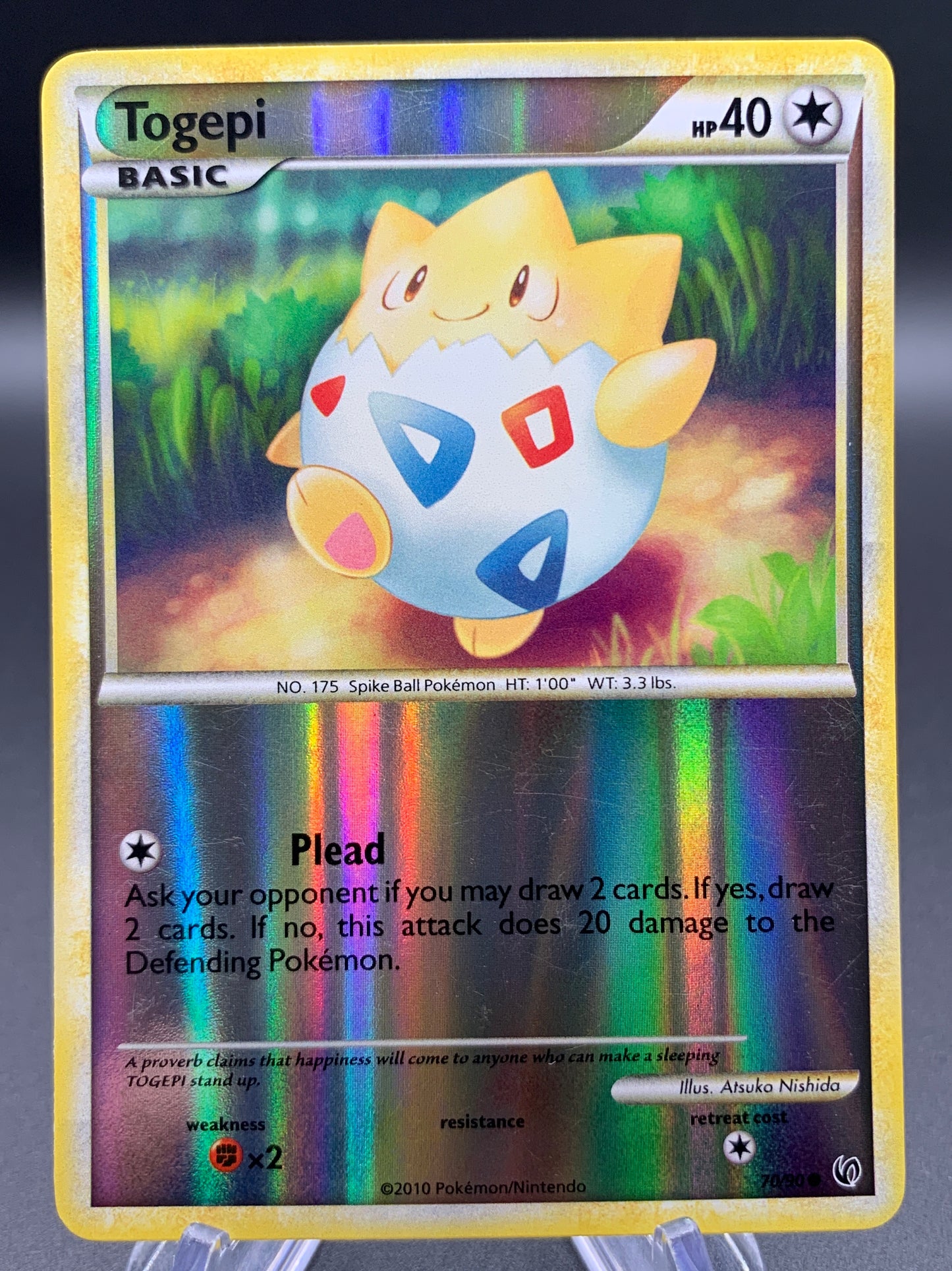 Pokémon TCG: 2010 Togepi - 70/90 - UD: Undaunted