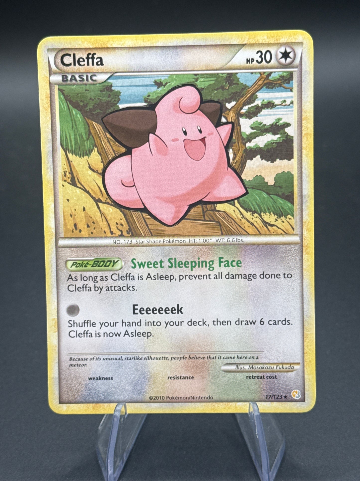 Pokémon TCG: 2010 Cleffa 17/123  - HeartGold SoulSilver