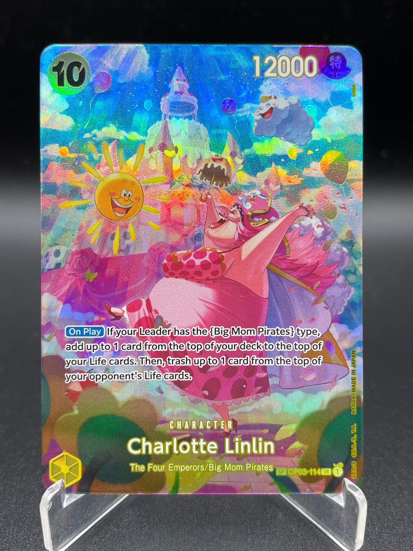One Piece TCG: Charlotte Linlin (SP) OP03-114 - Wings of the Captain (OP06)