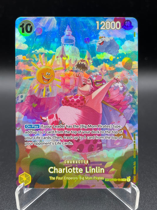 One Piece TCG: Charlotte Linlin (SP) OP03-114 - Wings of the Captain (OP06)