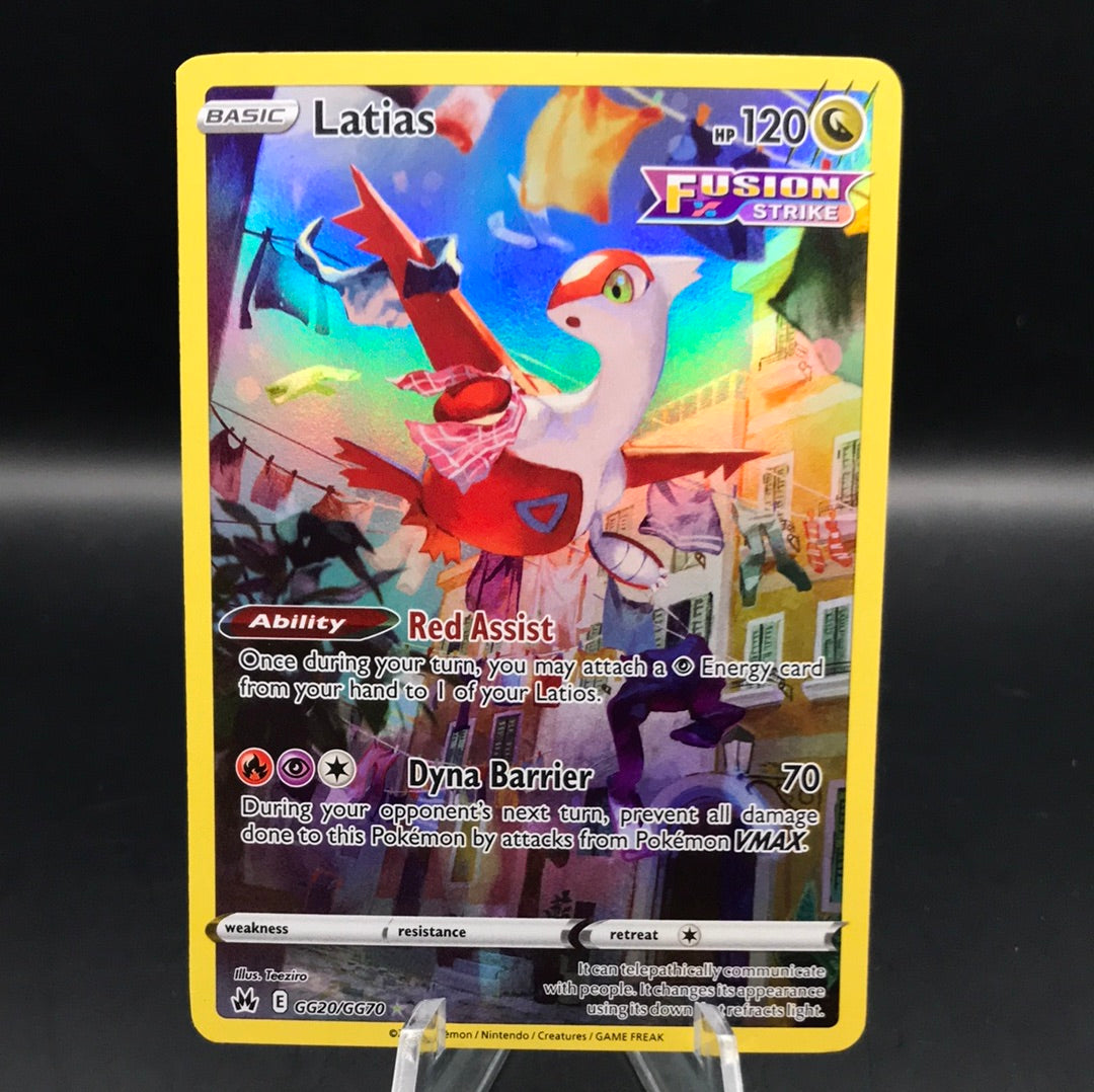 Pokémon TCG: 2023 Latias GG20/GG70 SWSH: Crown Zenith Galarian Gallery