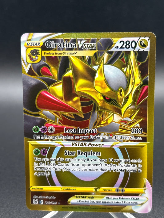 Pokemon TCG 2022 Giratina Vstar 212/196 SWSH: Lost Origin