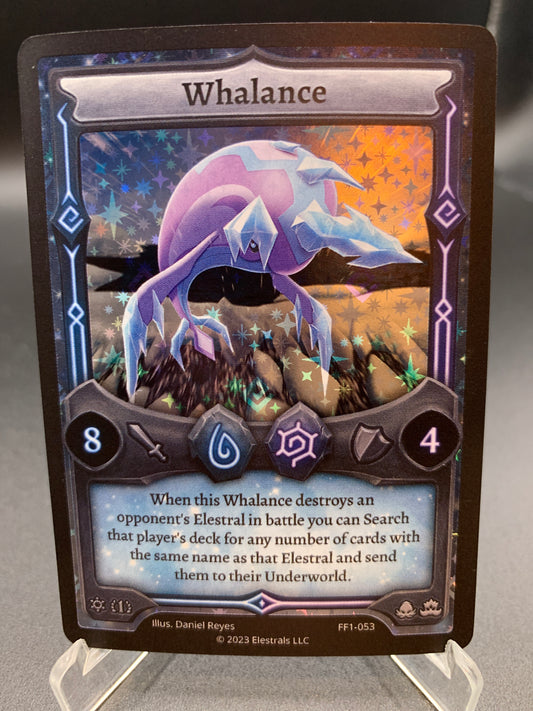 Elestrals TCG: Whalance FF1-053 Frostfall [First Edition]
