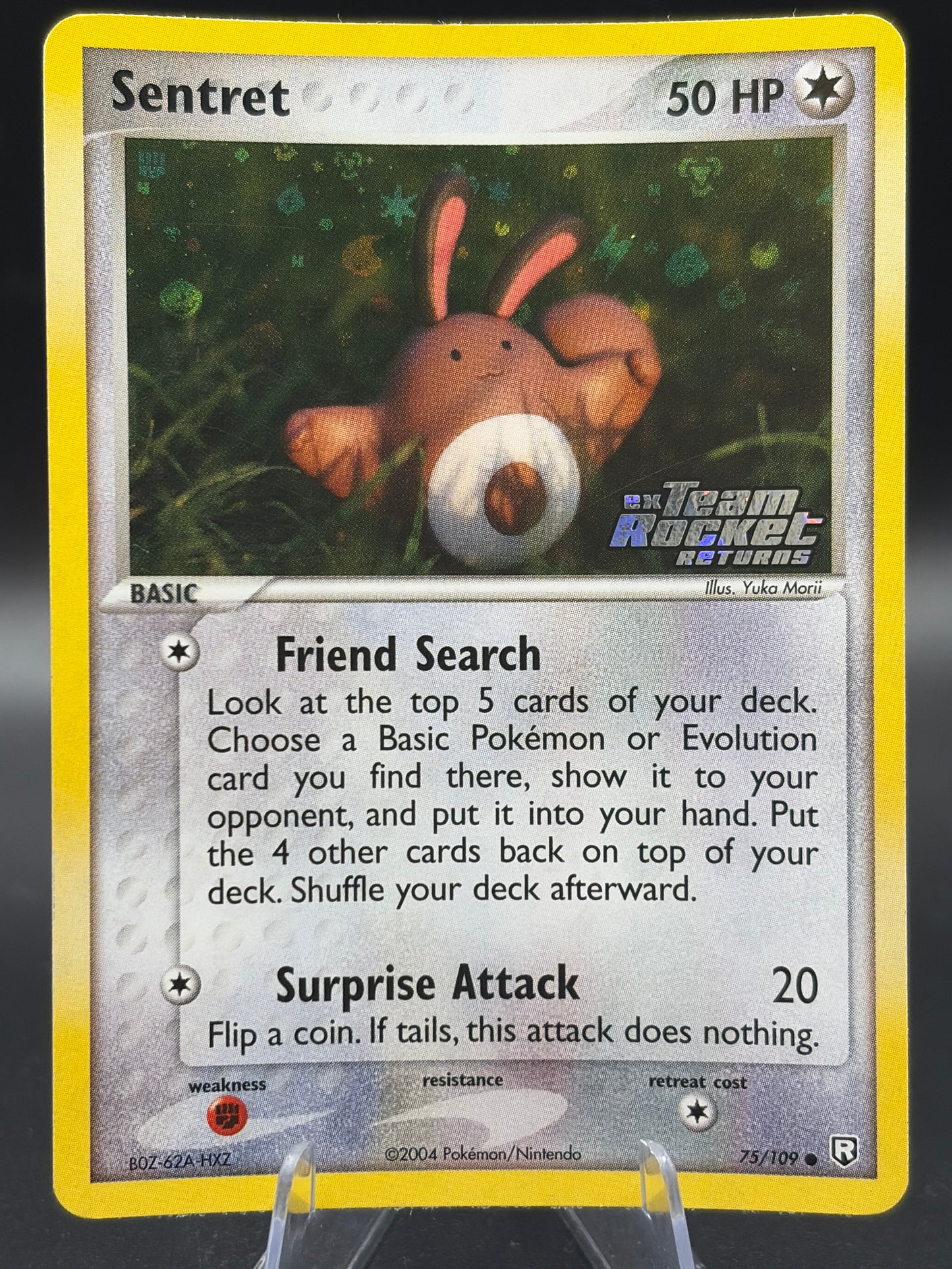 Pokémon TCG: 2004 Sentret 75/109 - EX Team Rocket Returns
