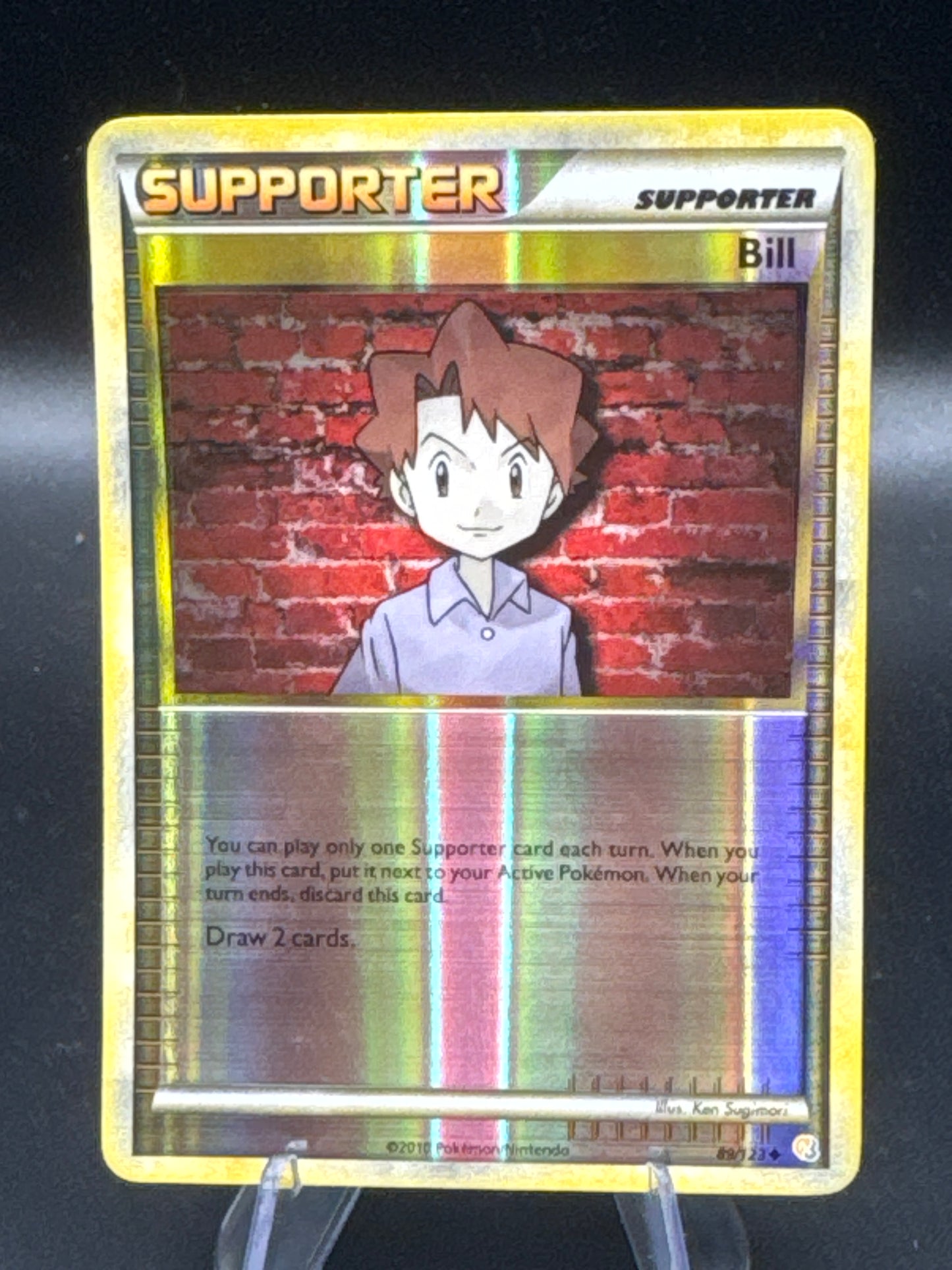 Pokémon TCG: 2010 Bill 89/123 - HeartGold SoulSilver Reverse Holo