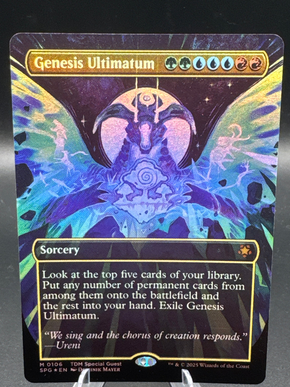 MTG TCG: 2025 Genesis Ultimatum (Borderless) - 0106 - Special Guests (SPG)