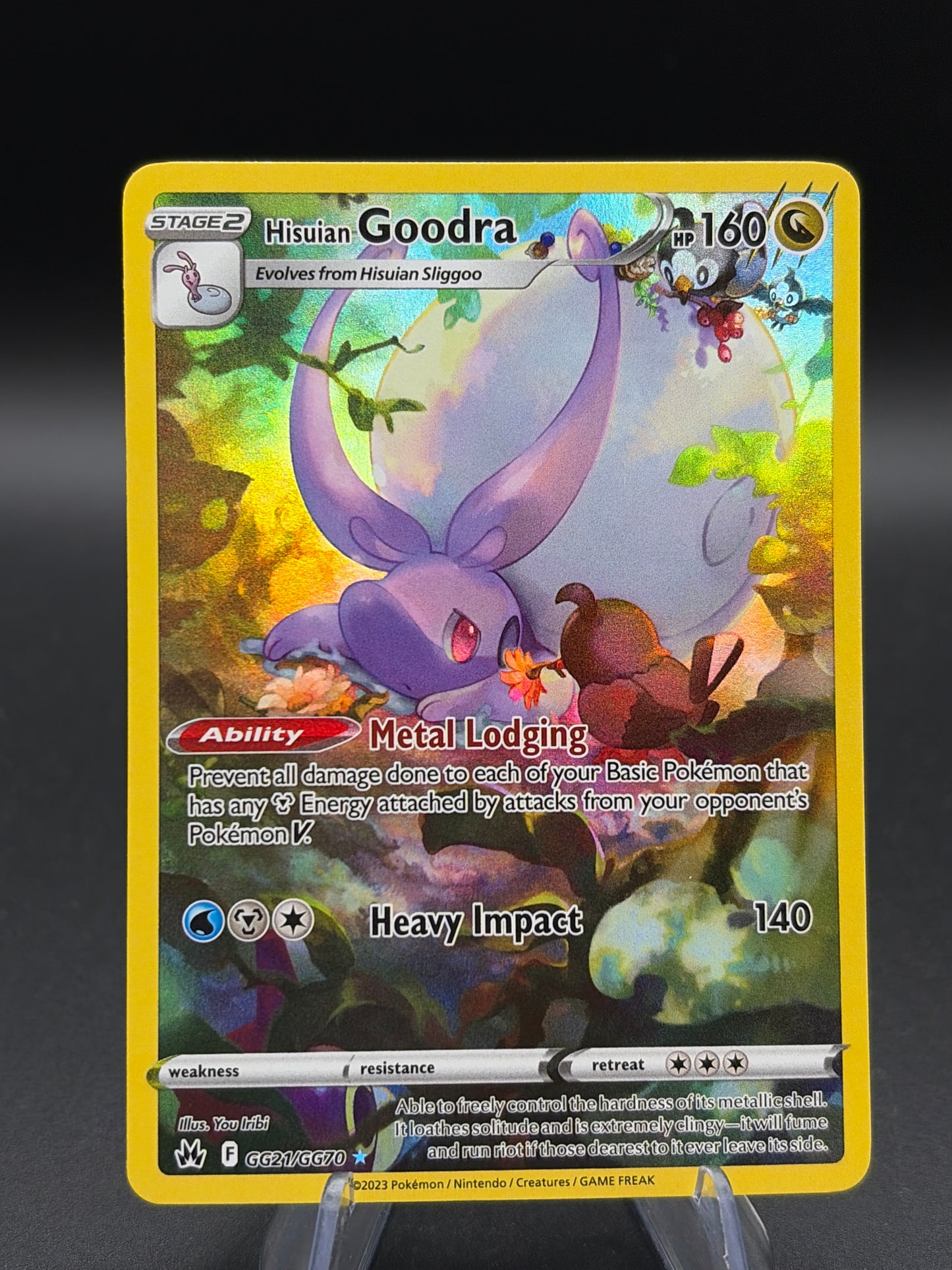 Pokémon TCG: 2023 - Hisuian Goodra - GG21/GG70 - SWSH: Crown Zenith Galarian Gallery