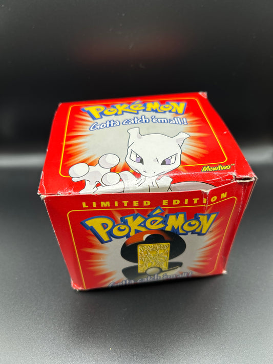 Pokémon TCG: 1999 Gold Plated Mewtwo - Burger King Vintage