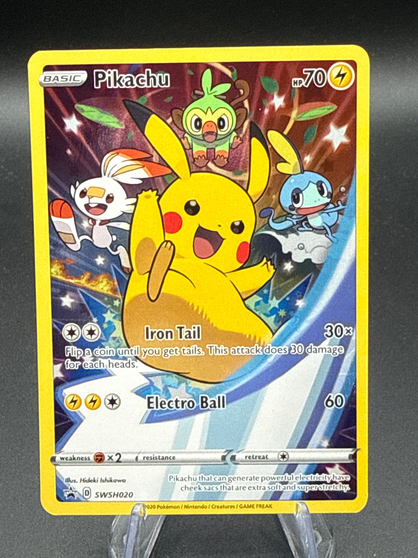 Pokémon TCG: 2020 Pikachu SWSH020 Sword & Shield Promos