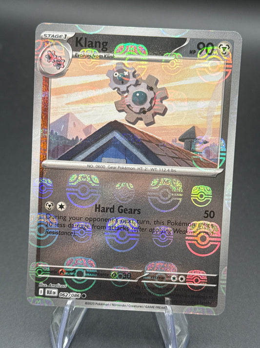 Pokémon TCG: 2025 Klang (Master Ball Pattern) - SV: Black Bolt (BLK)