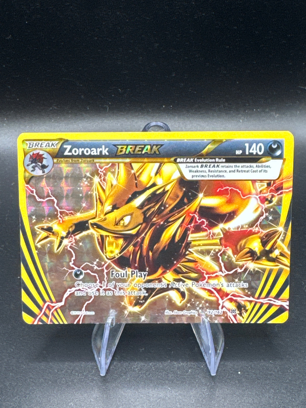 Pokémon TCG: 2015 Zoroark BREAK 92/162 XY: BREAKthrough