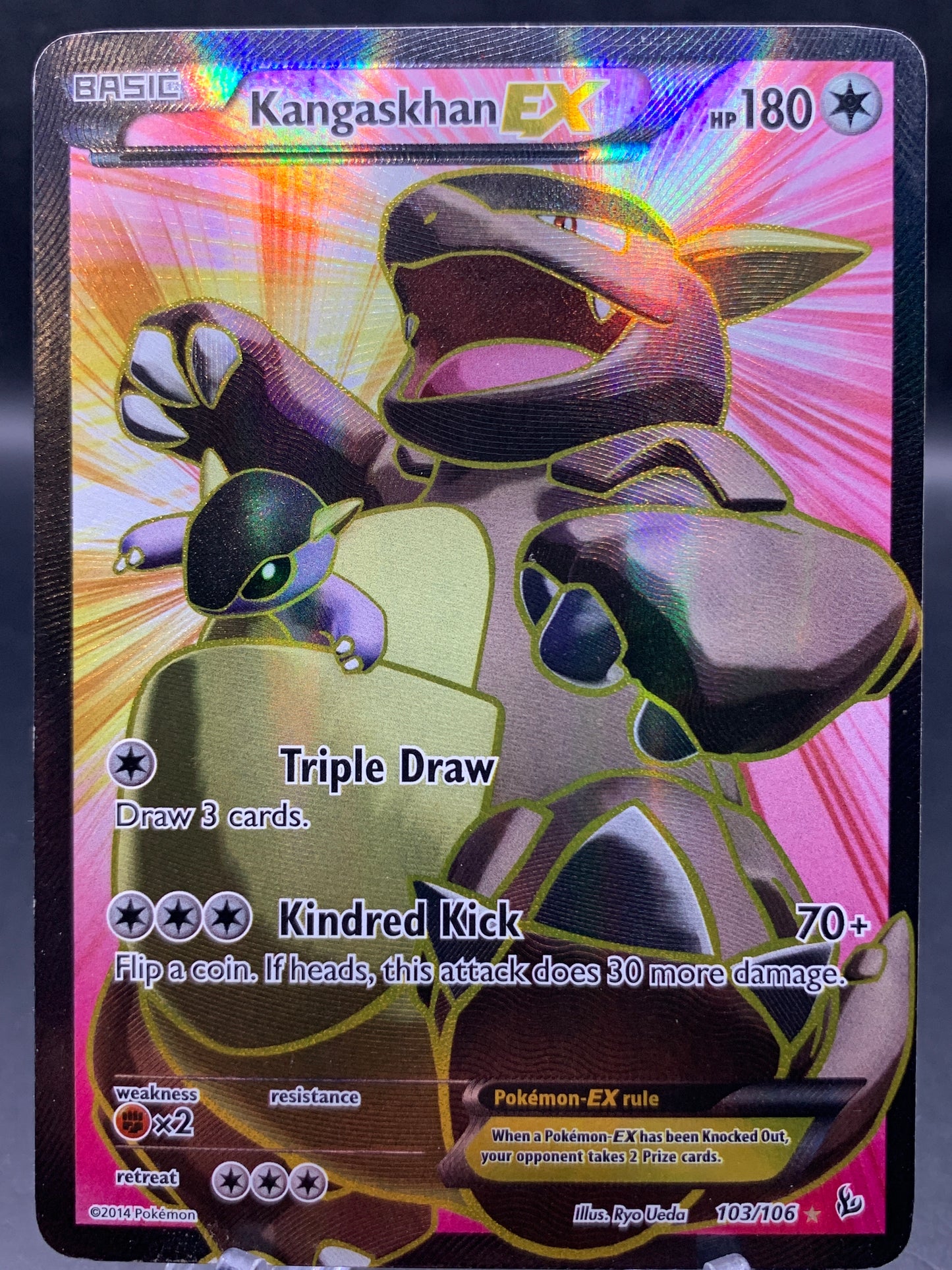 Pokémon TCG: 2014 Kangaskhan EX - 103/106 - XY: Flashfire