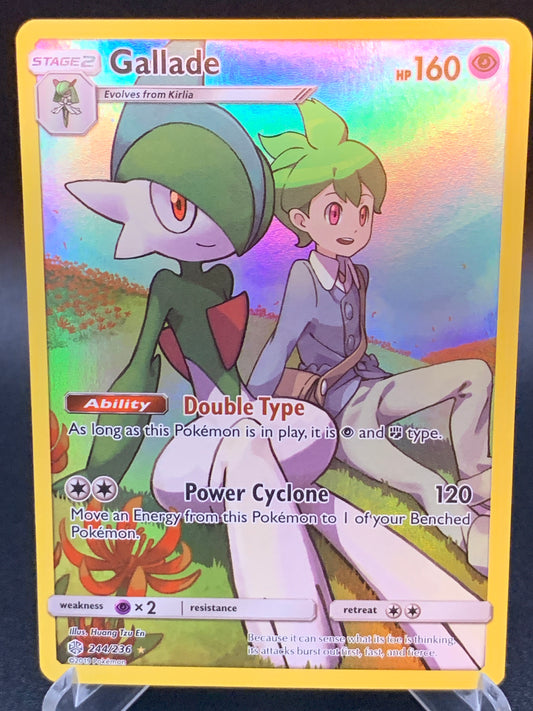 Pokémon TCG: 2019 Gallade 244/236 Sun & Moon Cosmic Eclipse