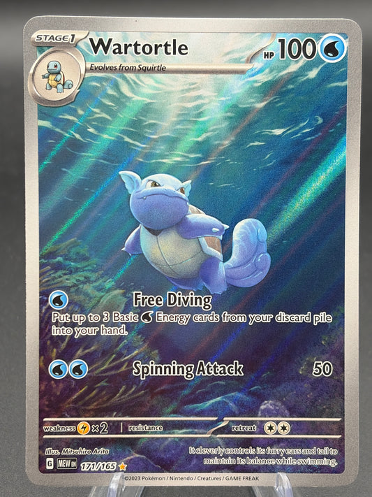 Pokémon TCG: 2023 Wartortle - 171/165 - SV: Scarlet & Violet 151