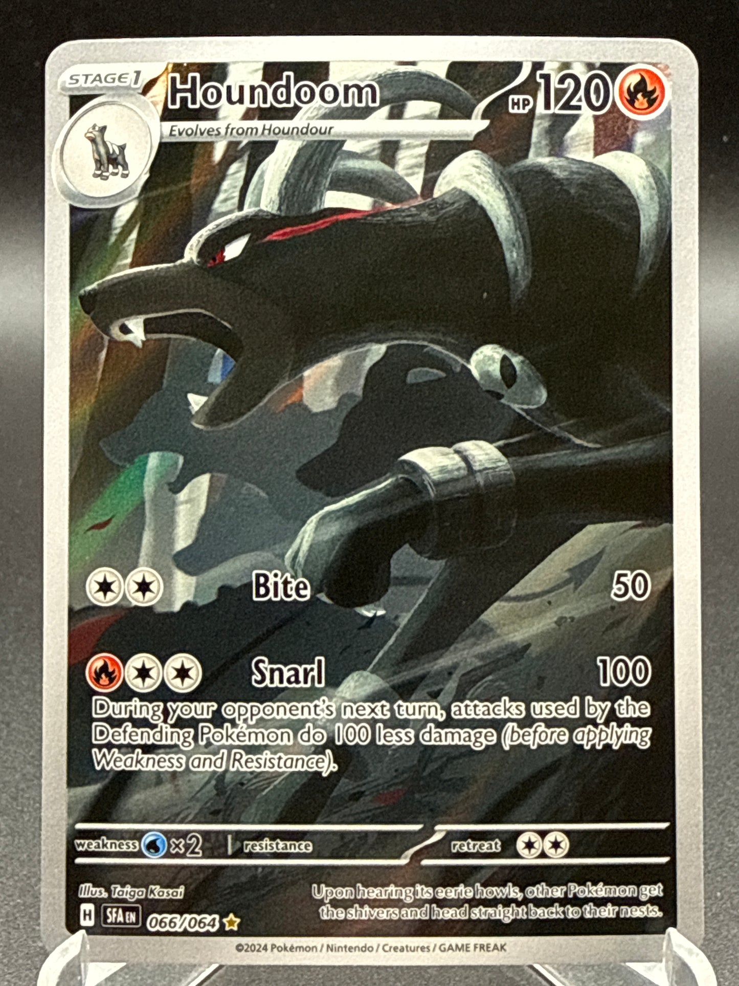Pokémon TCG: 2024 Houndoom - 066/064 - S&V: Shrouded Fable