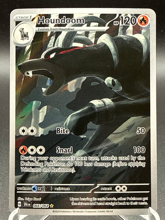 Pokémon TCG: 2024 Houndoom - 066/064 - S&V: Shrouded Fable