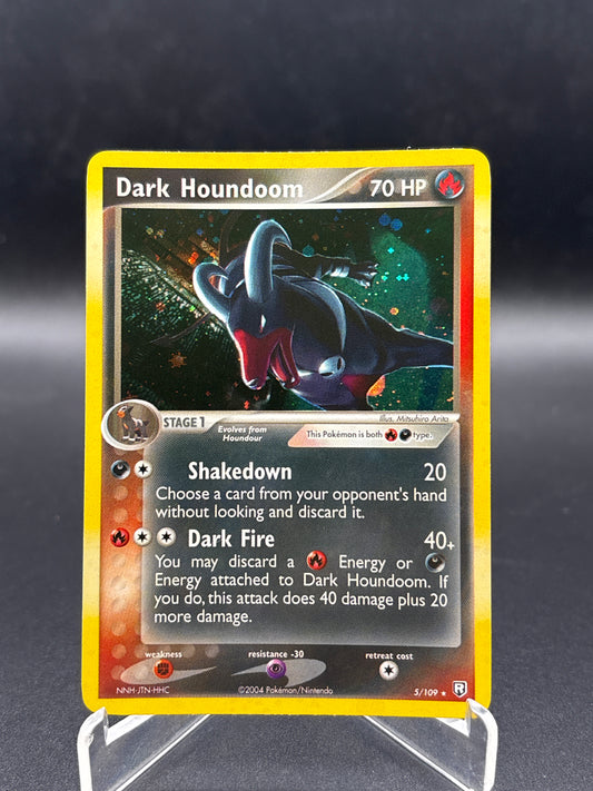 Pokemon TCG 2004 Dark Houndoom - 5/109 Team Rocket Returns Holo