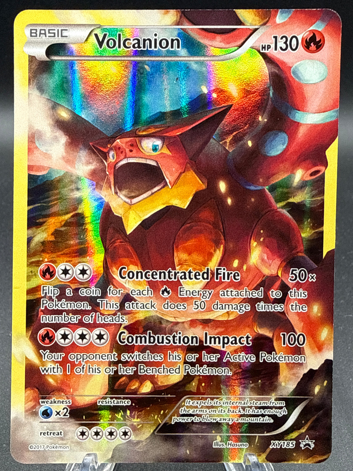 Pokémon TCG: 2017 Volcanion - XY185 - XY: Promos