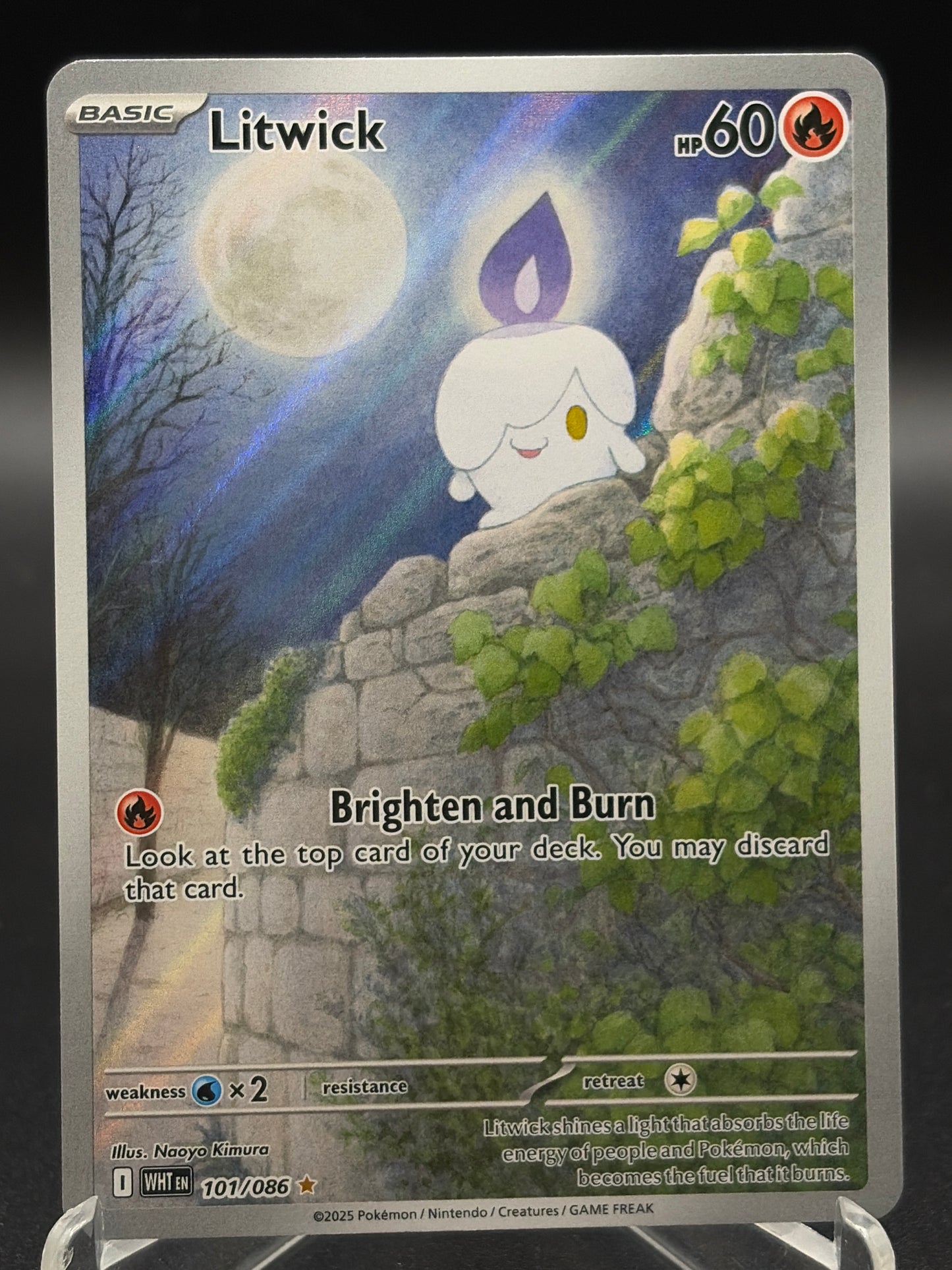 Pokémon TCG: 2025 Litwick - 101/086 - SV: White Flare
