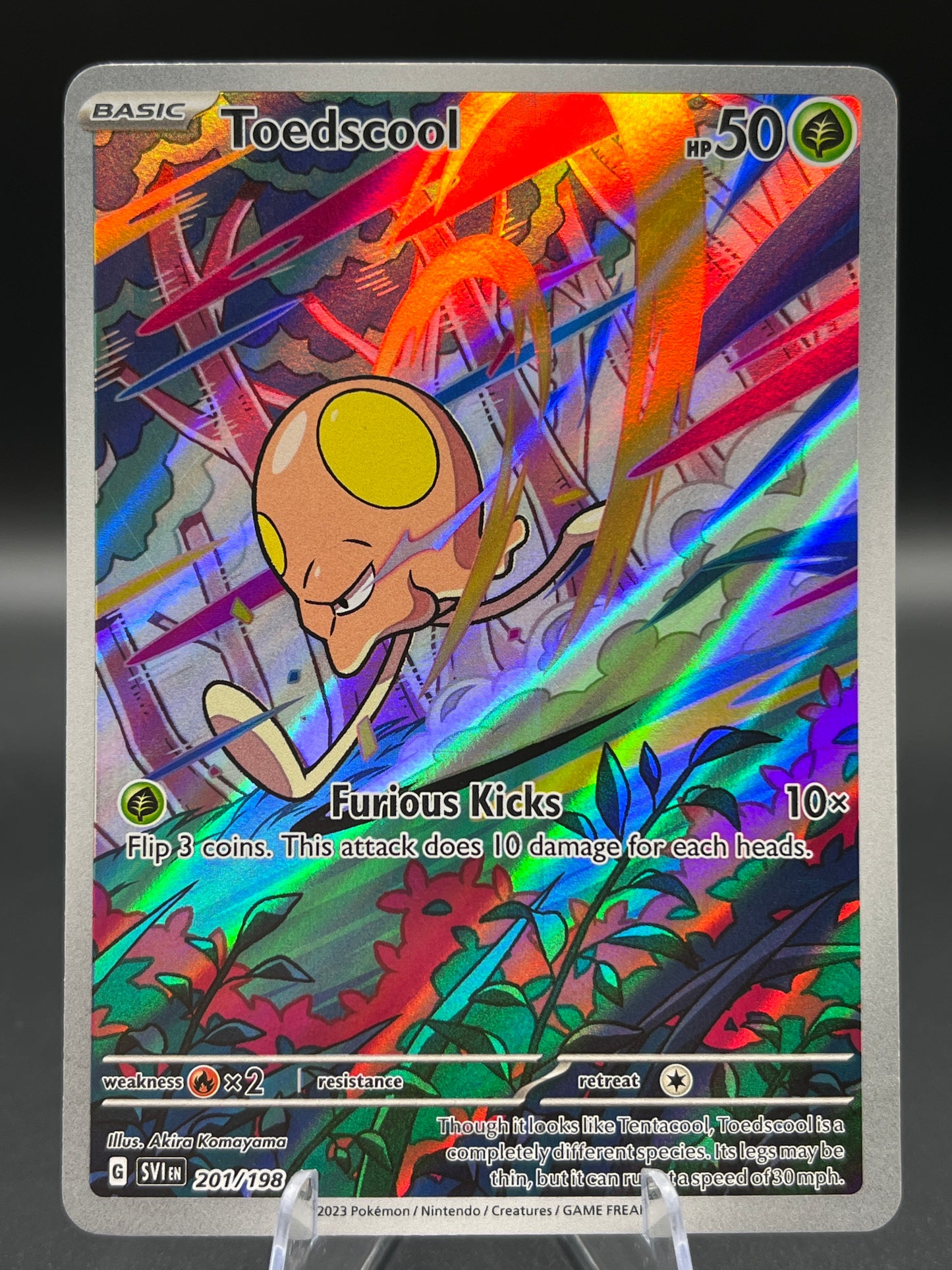 Pokémon TCG: 2023 Toedscool 201/198 Scarlet & Violet