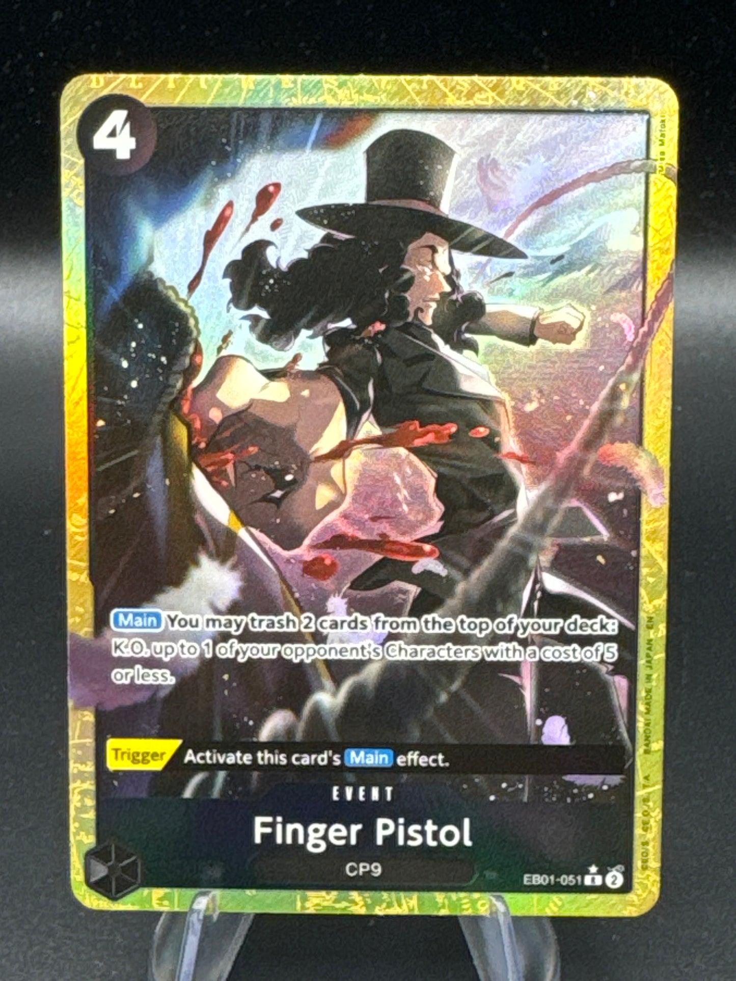 One Piece TCG: Finger Pistol EB01-051 The Best Vol.2