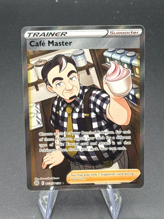 Pokémon TCG: 2022 Cafe Master TG25/TG30  - SWSH09: Brilliant Stars Trainer Gallery