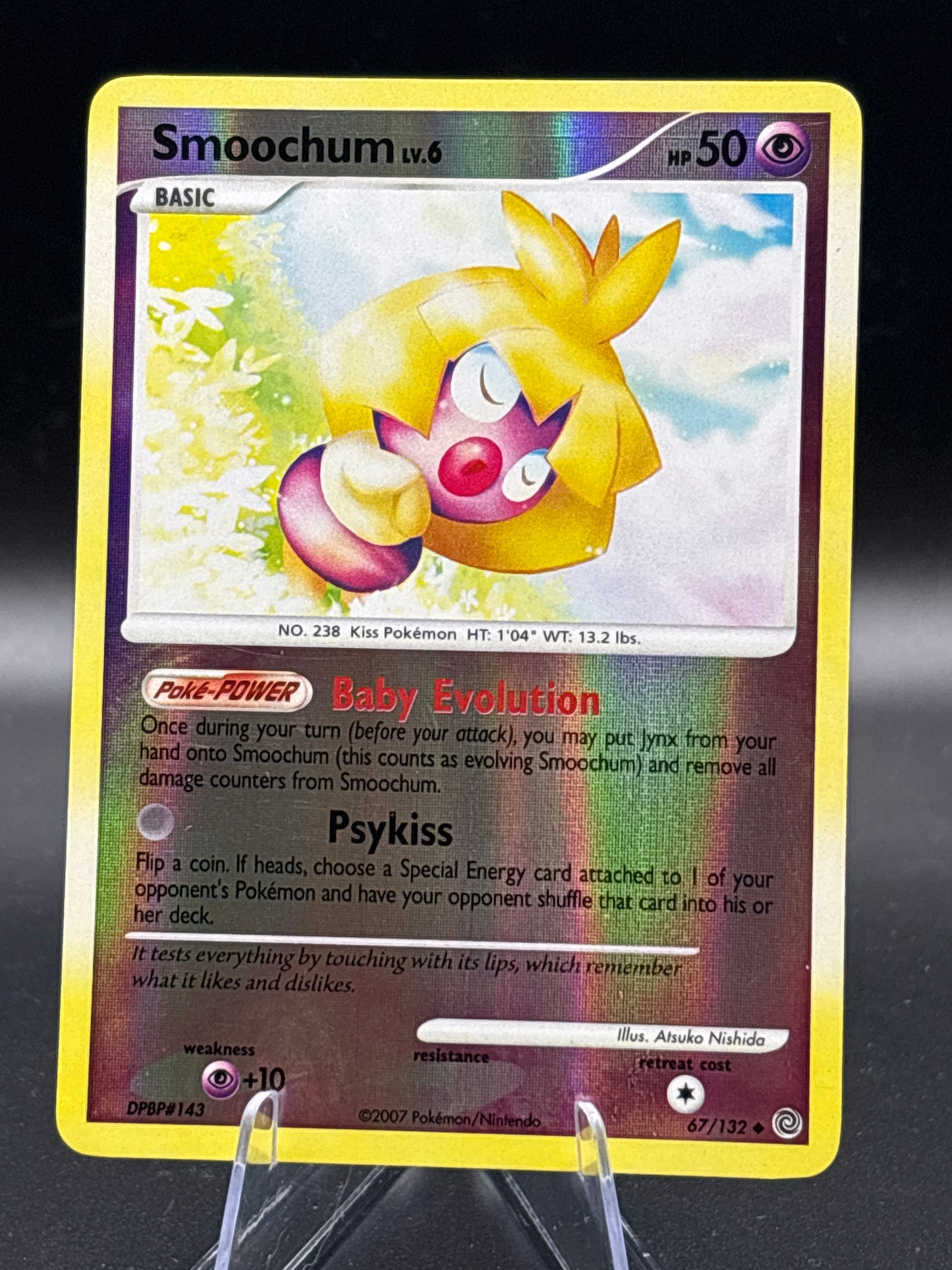 Pokémon TCG: 2007 Smoochum 67/132 - Secret Wonders Reverse Holo