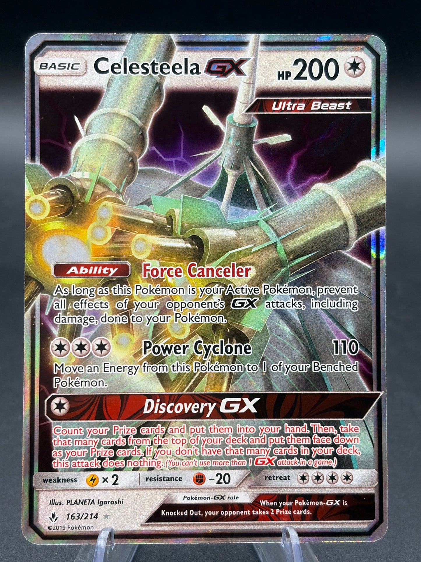 Pokémon TCG: 2019 Celesteela GX 163/214 - Unbroken Bonds