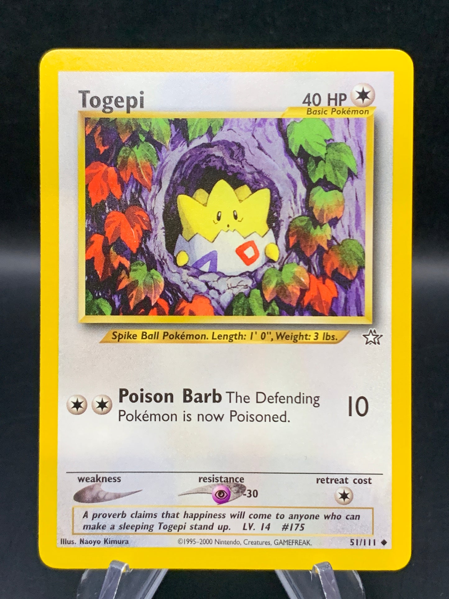 Pokémon TCG: 2000 Togepi 51/111 Neo Genesis