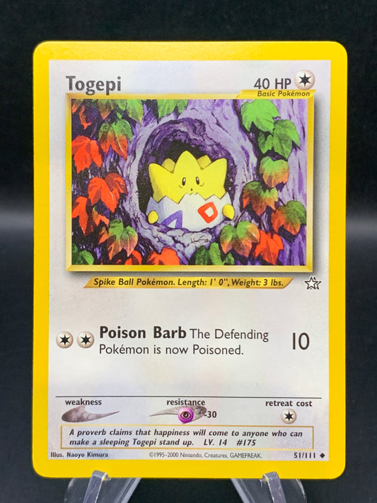 Pokémon TCG: 2000 Togepi 51/111 Neo Genesis