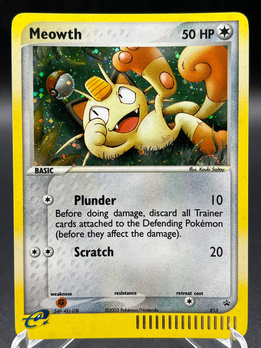 Pokémon TCG: 2003 Meowth - 013 - Nintendo Promos