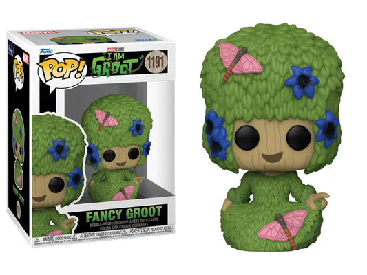 Funko PoP! Marvel: I Am Groot: Fancy Groot - 1191