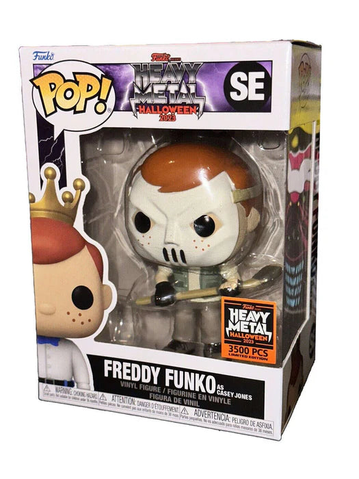 Funko PoP! Funko: Freddy Funko as Casey Jones SE (2023 Heavy Metal Halloween)