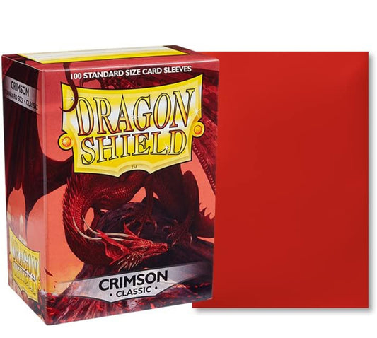 Dragon Shield Outer Sleeves Standard Classic - Crimson (100CT)