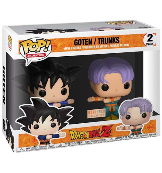 Funko PoP! Dragon Ball Z: Goten/Trunks 2-Pack (Box Lunch Exclusive)