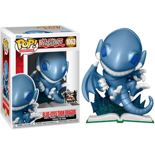 Funko PoP! Animation: Yu-Gi-Oh! - Blue-Eyes Toon Dragon 1062 (Yu-Gi-Oh! 25th Anniversary)