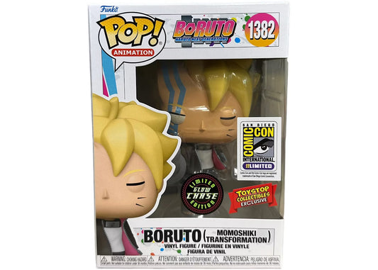 Funko PoP! Boruto: Boruto [Momoshiki Transformation] 1382 (Glow Chase)(2023 San Diego Comic Con)(Toystop Collectibles Exclusive)