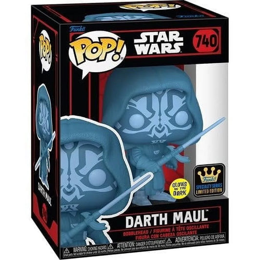 Funko PoP! Star Wars: Darth Maul 740 (Glow in the Dark)(Funko Specialty Series Exclusive)