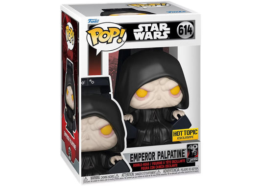 Funko PoP! STAR WARS: Emperor Palpatine 614 (HotTopic Exclusive)