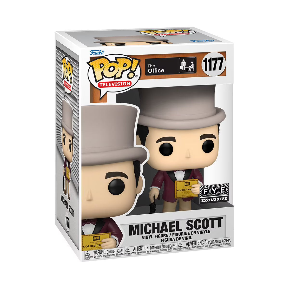 Funko PoP! Television: The Office - Michael Scott - 1177 - FYE Exclusive