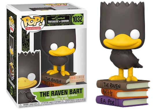 Funko PoP! TV: The Raven Bart (The Simpsons Treehouse of Horror) 1032 ( BoxLunch Exclusive)