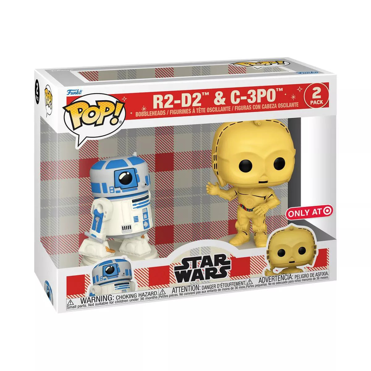Funko PoP! STAR WARS: R2-D2 & C-3PO 2-Pack (Target Exclusive)