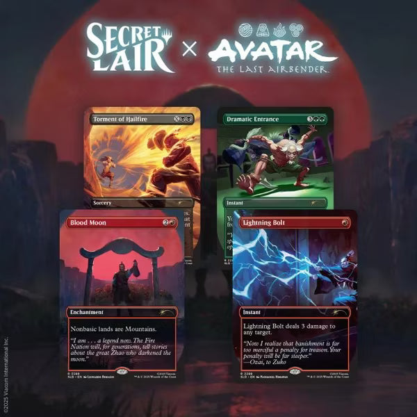 Magic The Gathering: Secret Lair x Avatar: The Last Airbender: Everything Changed - Non-Foil Edition - Secret Lair Drop Series (SLD)