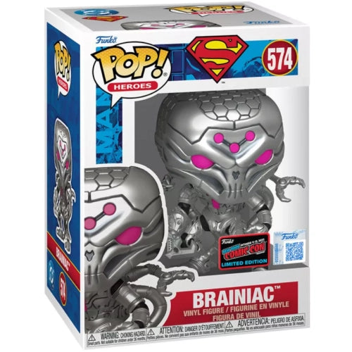 Funko PoP! DC: Brainiac 574 (NYCC Oct 9-12, 2025)