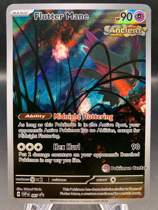 Pokémon TCG: 2024 Flutter Mane - #097 - (Pokémon Center Exclusive) SV: Scarlet & Violet Promo