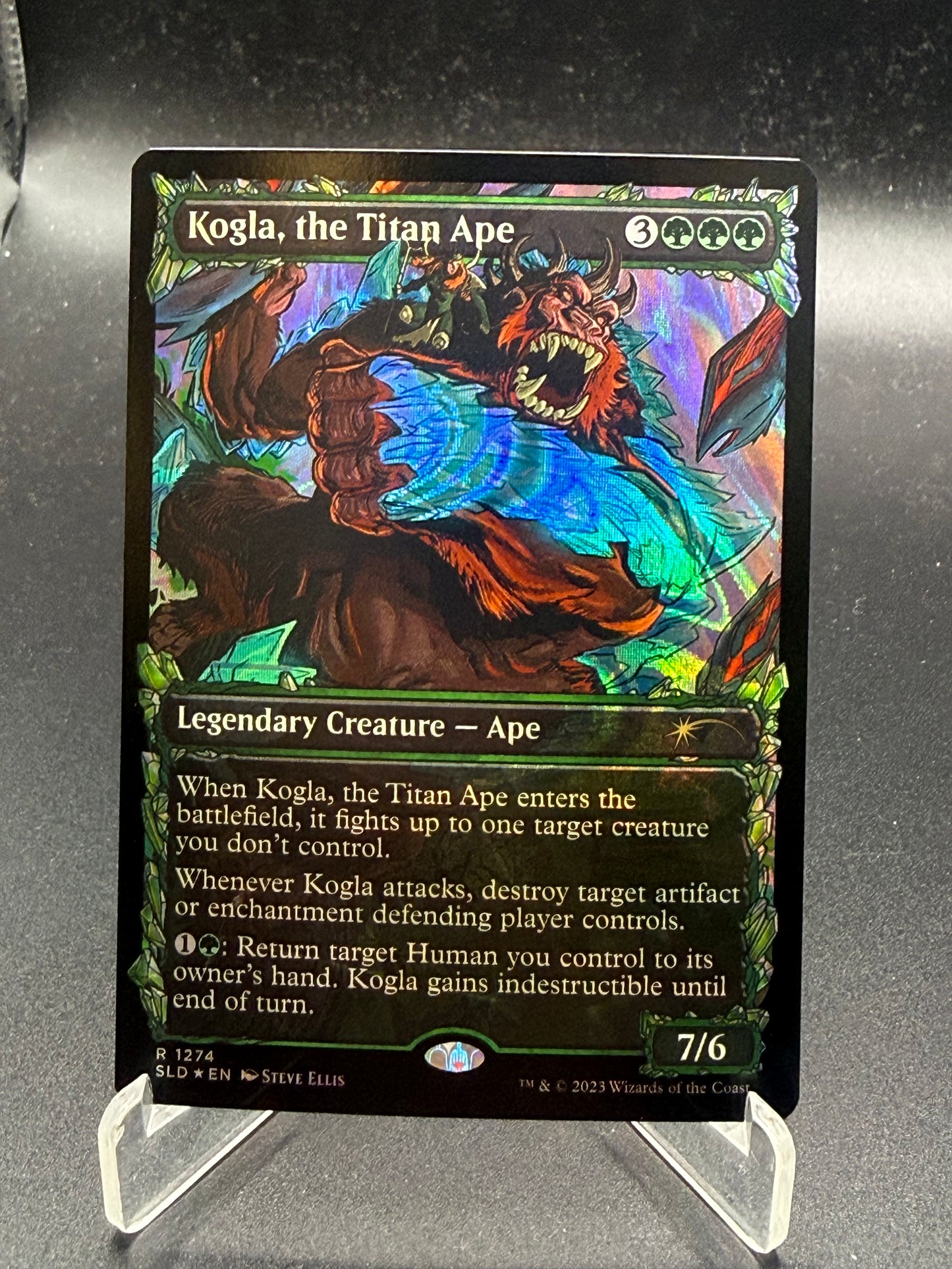MTG TCG: Kogla, the Titan Ape (Halo Foil) - Secret Lair Drop Series (SLD)