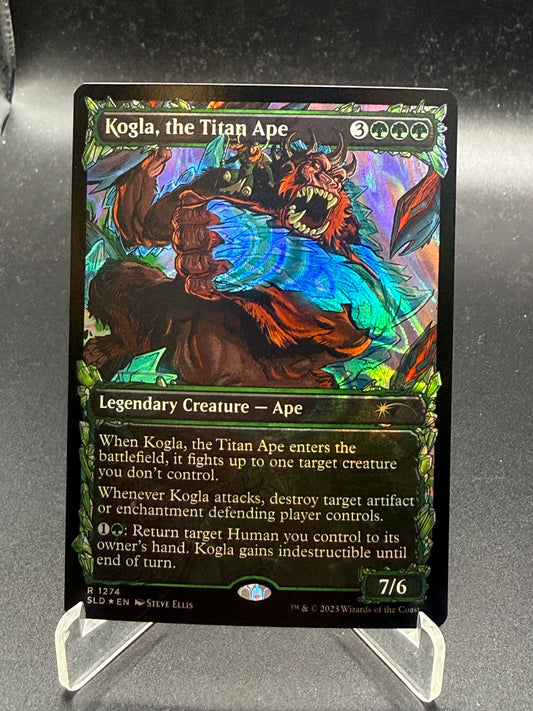 MTG TCG: Kogla, the Titan Ape (Halo Foil) - Secret Lair Drop Series (SLD)