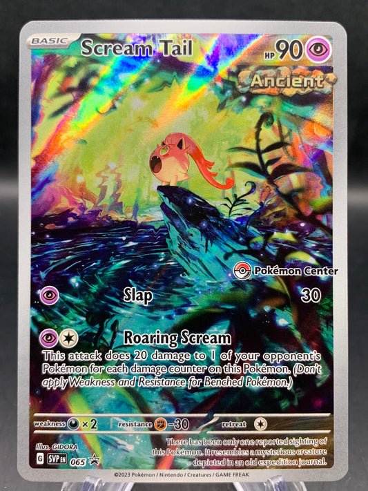 Pokémon TCG: 2023 Scream Tail - #065 - (Pokémon Center Exclusive) - SV: Scarlet & Violet Promo